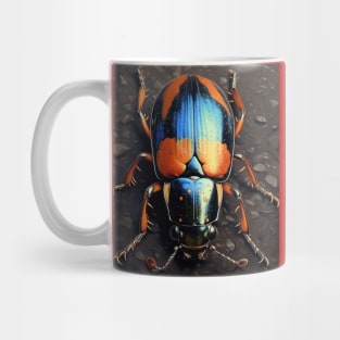 Oil Paint, Hyperrealism, Amazing Zoo Beetle Mug